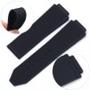 WRISTARMOR 25mm Rubber Replacement Band Compatible with Hublot Big Bang