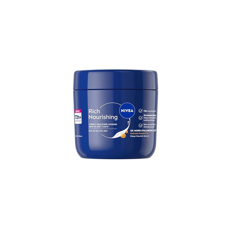NIVEA BODY ESSENTIALS JAR RICH_CARING_CREAM 400ML