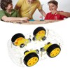 Smart Robot Car Kit Acrylic Double 4WD DIY Smart Robot