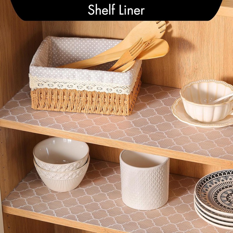 Winning Drawer Liners, Non-Slip Shelf Liner for Kitchen Cupboards, 30x300cm