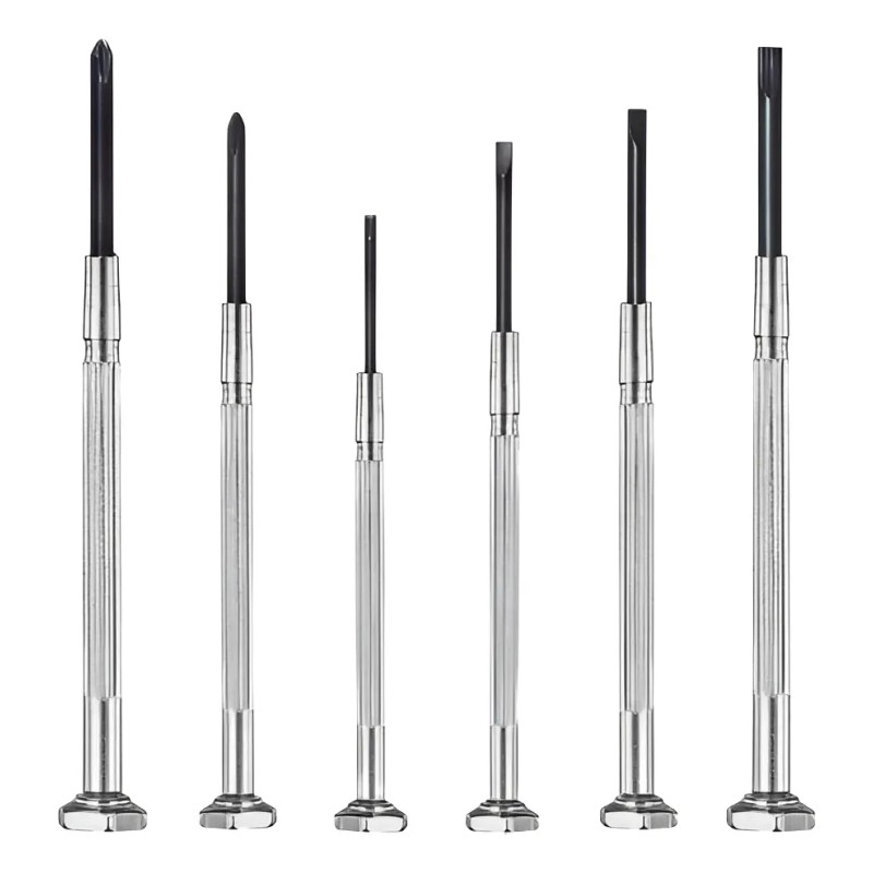 Kit Desarmadores Joyero Relojero Celulares Electronica Lion