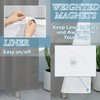 EUTXL Grey Shower Curtain and Liner Set - 230GSM Waffle