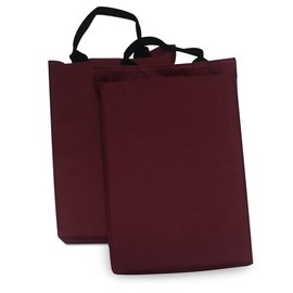 AMYESE Set of 2 Kneeling Pad - Gardening Kneeling Cushion Mat, Knee Pad Cushion for Prayers,Gardeners, Garage Repairing, Exercise (Burgundy)