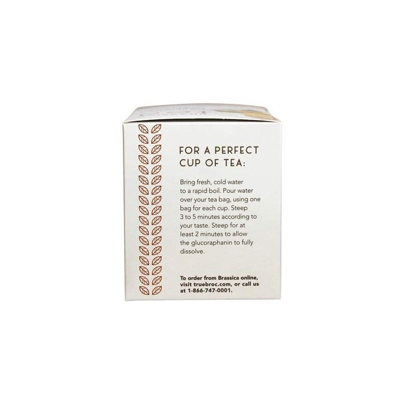 Brassica Decaffeinated Green Tea with Trubroc, Orange DECAF, 16 Tea