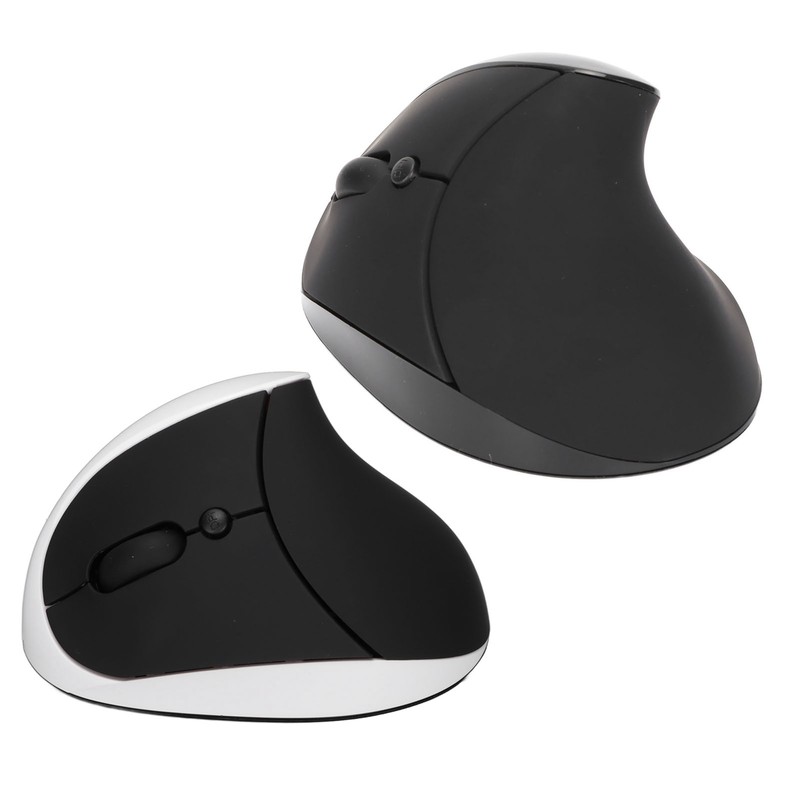 Left Hand Vertical Mouse 2.4G Wireless Vertical Ergonomic Mouse Rechargeable