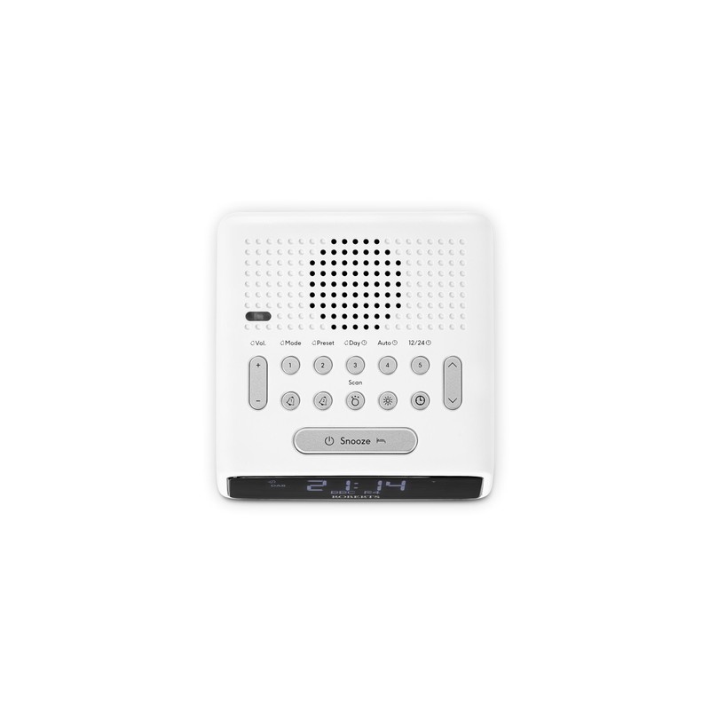 Roberts ORTUSDAB FM/DAB/DAB+ Bedside Alarm Clock with large LCD VA