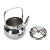 Stainless Steel Teapot with Removable Filter Metal Tea Kettle Coffee