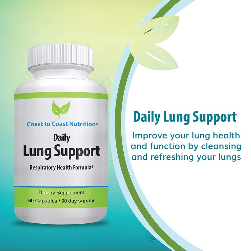 Daily Lung Cleanser & Detox Support Supplement | Refresh Your