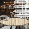 Outdoor Round Tablecloth with Elastic Band, Diameter 90 cm, Elastic