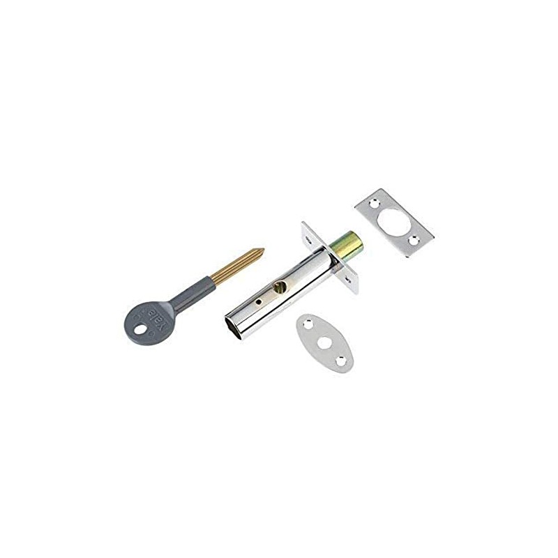 Yale P-M444-CH Door Security Bolt, Chrome Finish, Standard Security, Visi
