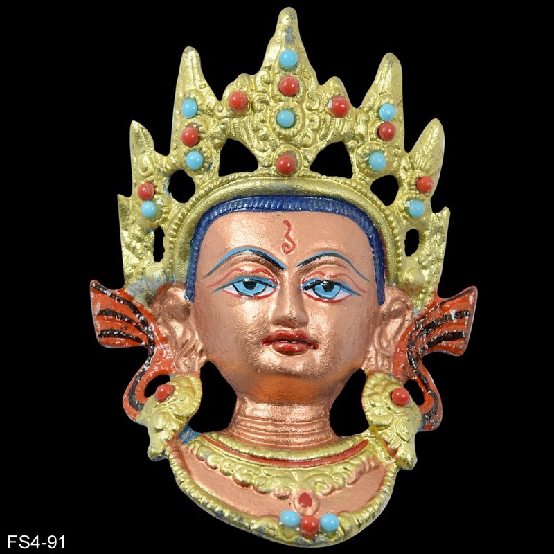 Reiki Crystal Products Vastu/Feng Shui/Beautiful Buddhist Goddess Tara Face Murti