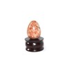 Jet International Natural Sunstone Gemstone Egg 45-50 mm A+ Hand