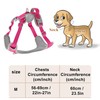 RENEWREVITAL Dog Harness, Reflective Dog Harness, Adjustable Dog Vest Harness,
