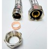 15 mm Compression x 3/4 "Female Flexible Tap Connector Length