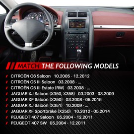 Merautop SJ Thermostat Housing Thermostat Coolant Thermostat with Gasket Replacement for C5 C6 XF XJ 407 607 2.7 HDI 3.0HDI Car Accessories Part# 1336Y3 1338E7 1338.E7 1336.Y3