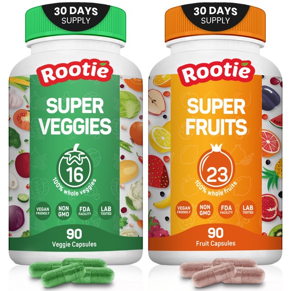 Fruits and Veggies Supplement (30 Day Supply) Powerfull Blend of
