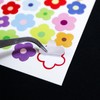 YS-015 Reward Seal, Flower Seal, Flower Shape, Mix, Colorful, Well
