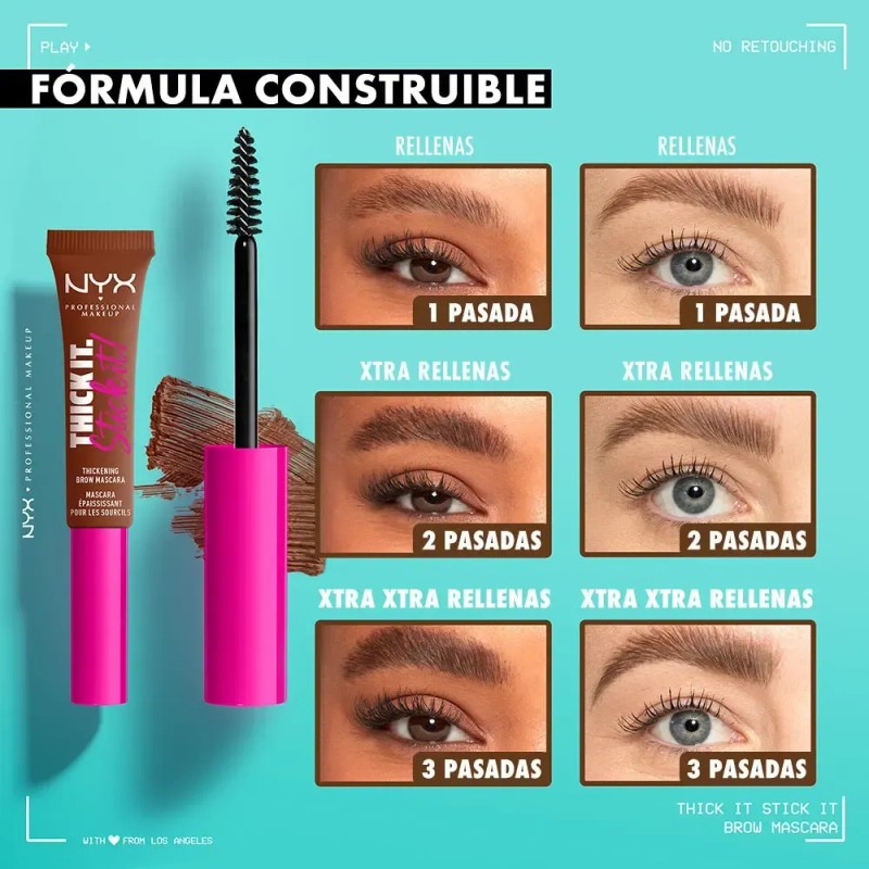 gel para cejas NYX Professional Makeup Thick it Stick it