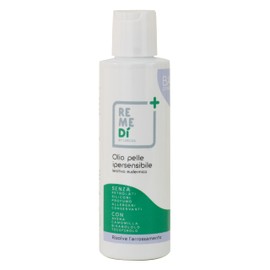 Linie Remedì, überempfindliches Hautöl, 100 % biologisch, synergistische Formel aus Bisabolol und Kamille, macht die Haut des Babys ernährt und resistent gegen Rötungen, 150 ml
