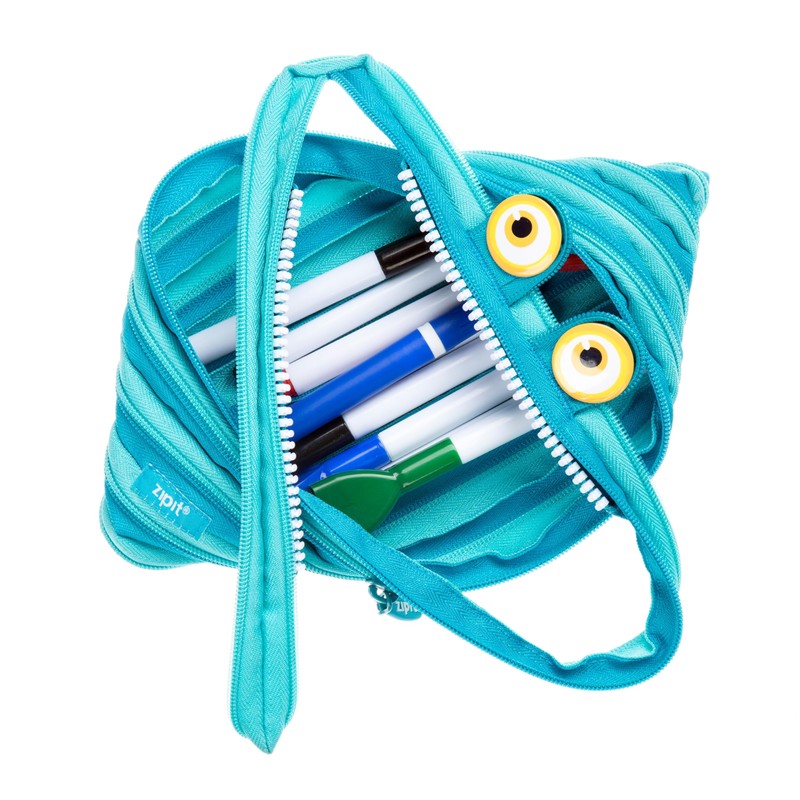 ZIPIT Wildlings Pencil Case for Kids | Big Pencil Pouch