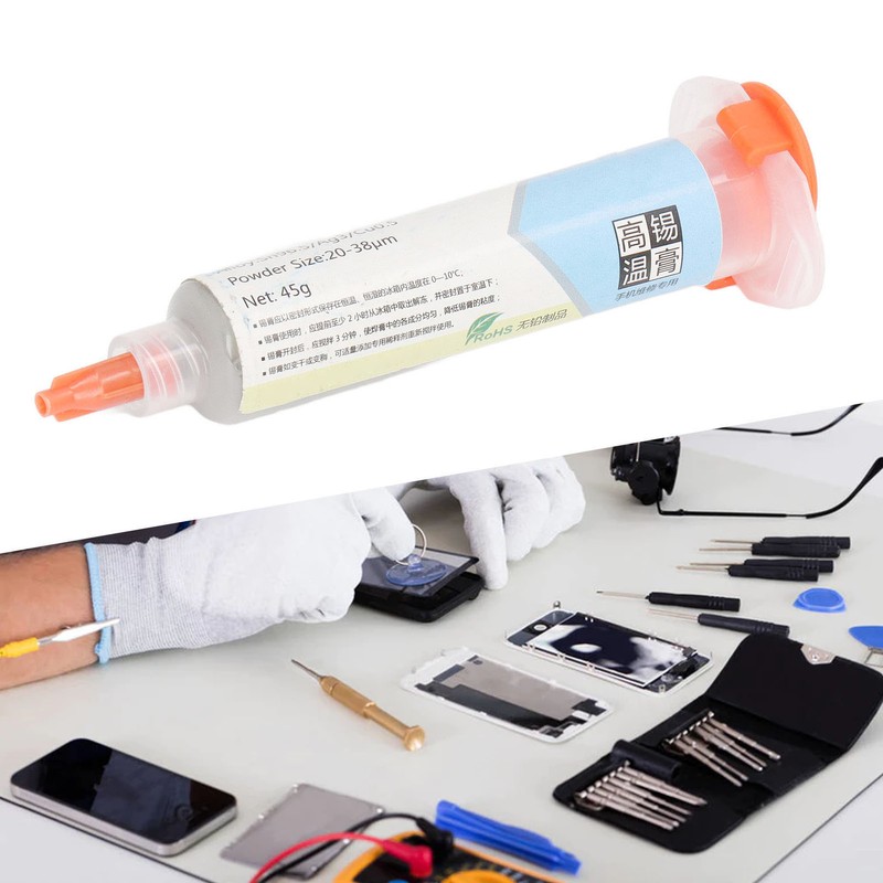 High Temperature Solder Paste Needle Tube Anti Drying 217℃ Soldering