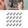 20Pcs Coupling Nut Round Rod Connector 304 Stainless Steel Female