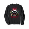 Funny Christmas Black Cat Joy To The World Sweatshirt