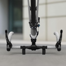 Bike Repair Handlebar Holder - Quick Release Bike Handlebar Support,Compact Stabilizer, Anti-Slip Detachable Bracket for Outdoor Indoor Maintenance