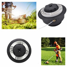 XHHKJGS C6-2 Easy Load Trimmer Head Fit for Stihl FS38 FS40 FS40C FS45 FS46 FS50 FS50C FSA60R FSA86R FSE60 FSE71 FSE81 Replaces 4006 710 2126 3Pcs