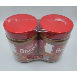 Lotus Biscoff Creamy Cookie Butter - Vegan - Pack of 2 x 25.4 Oz - Total 50.8 Oz