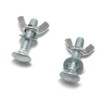 Pro Bamboo Kitchen 10pcs Carriage Bolts Wing Nuts Wing Screw