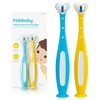 Frida Baby Triple-Angle Toothhugger Training Toddler Toothbrush | Toddler Toothbrush