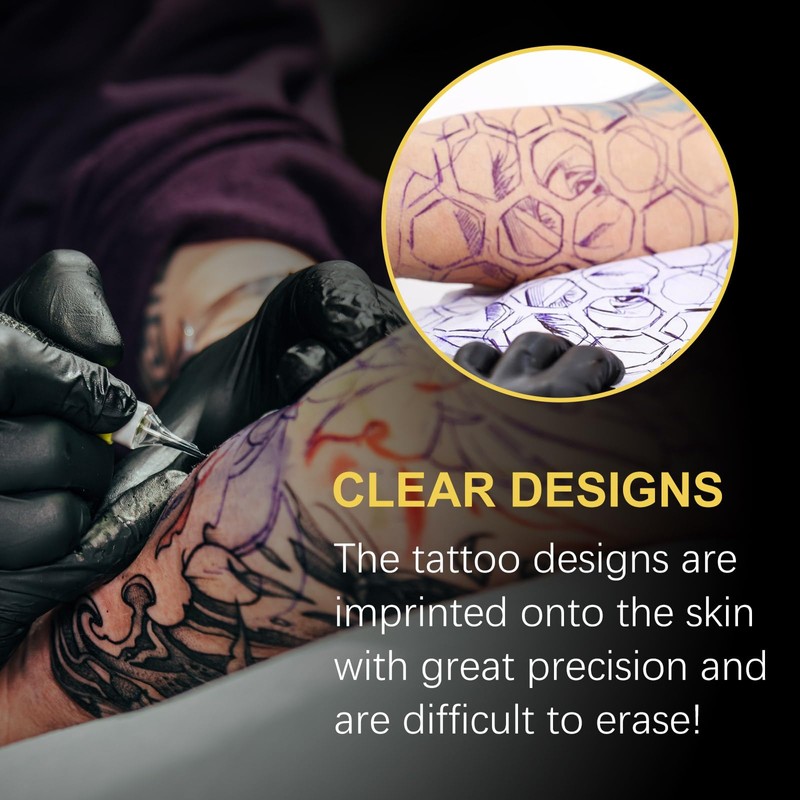 Tattoo Stencil Transfer Gel 150ml, Safe and Long-Lasting Professional Tattoo