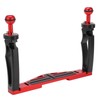 Dual Handle Tray Stabilizer Rig Diving Underwater Camera Housing Tray