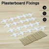 Self-Drilling Plasterboard Dowel 20 Pieces Dowels and 20 Pieces Universal