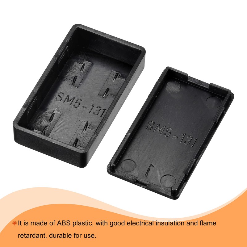 sourcing map Dustproof Mini Junction Box 50 x 27 x