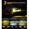 Tequison Unique 3-Mode 7000LM LED Fog Lights Kit for Tacoma