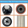 Maintenance Filter Kit Compatible with Kioti CK3510 HST CK4010 HST