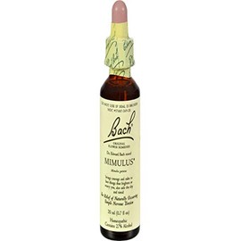 Bach Original Flower Remedies, Mimulus - Face Your Fears - Natural Homeopathic Flower Essence for Emotional Balance - Vegan, Gluten Free, Sugar Free - 20mL Dropper