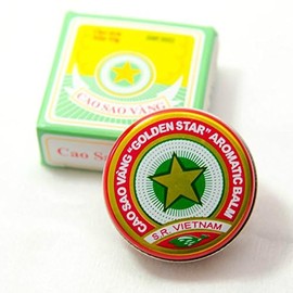 Hetana's Shop Hetana's Shop Golden Star Balm Cao Sao Vang, Vietnamese All Natural Aromatic Balsam Ointment, 3g/10g/20g with 3/10/12 Packs (10 Count of 10 gram)
