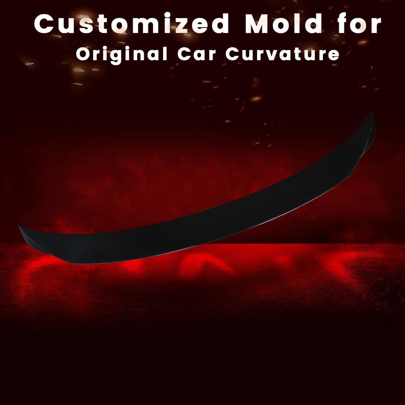 Arcoche Trunk Lip Spoiler for Mazda 3 2019-2023 Sedan Rear