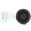 One Pair Replacement Ear Pads Universal Replacement Black Cotton Headphone