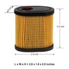 ZLKSKER 36905 Air Filter Replacement for Tecumseh #36905 740083A, Craftsman