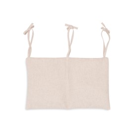 Jollein Aufbewahrungssack Laufgitter - Harvest, Natural - 70% Baumwolle 30% Leinen - OEKO-TEX Zertifziert - Kuscheltier Aufbewahrung - Spielzeugsack