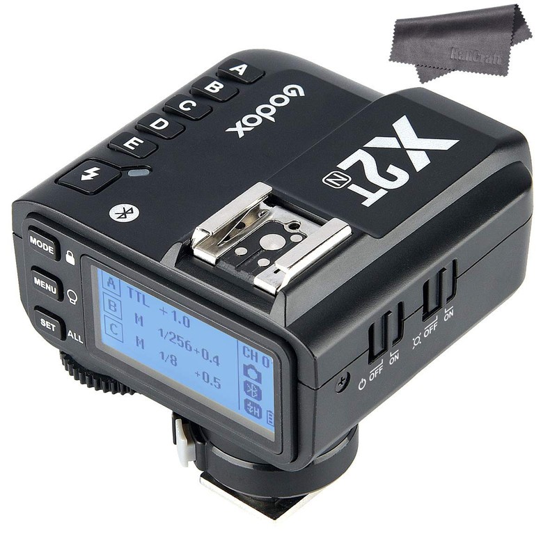 Godox X2T-N Wireless Flash Trigger Compatible with Nikon Camera Bluetooth