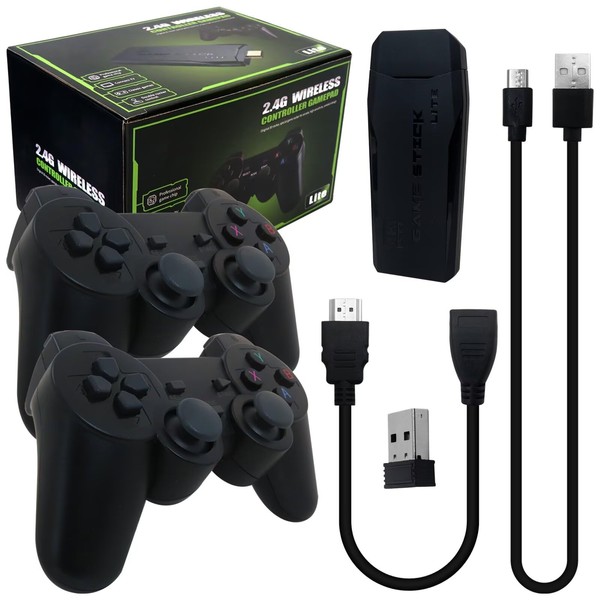 Vicue Upgraded Retro Gaming Console M8 Gamepad Built-in 9 Emulators