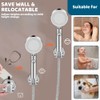 JIANHY Suction Cup Shower Head Holder Universal Adjustable Shower Head