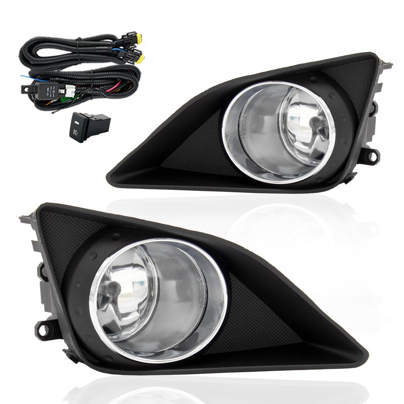 ENERBITIOUS Fog Lights Lamps Replacement for 2008 2009 2010 Toyota