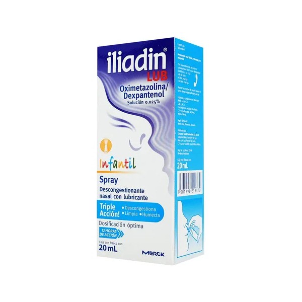 Iliadin Lub Pediátrico Solución 0,025 G/2,033 G, 1 Frasco 20