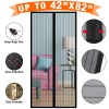 MUCH Magnetic Screen Door Hands Free Mesh Partition Curtain Keeps